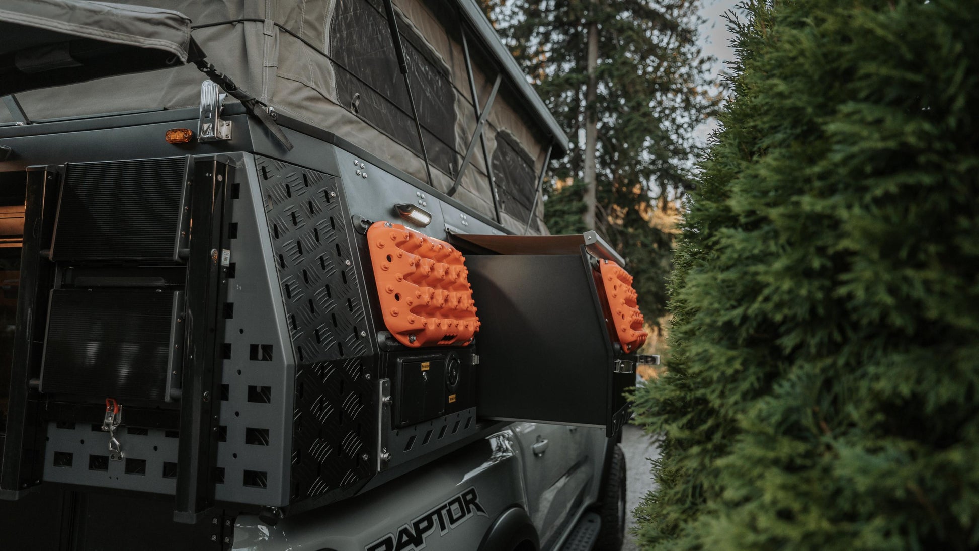 Canopy Camper Storage