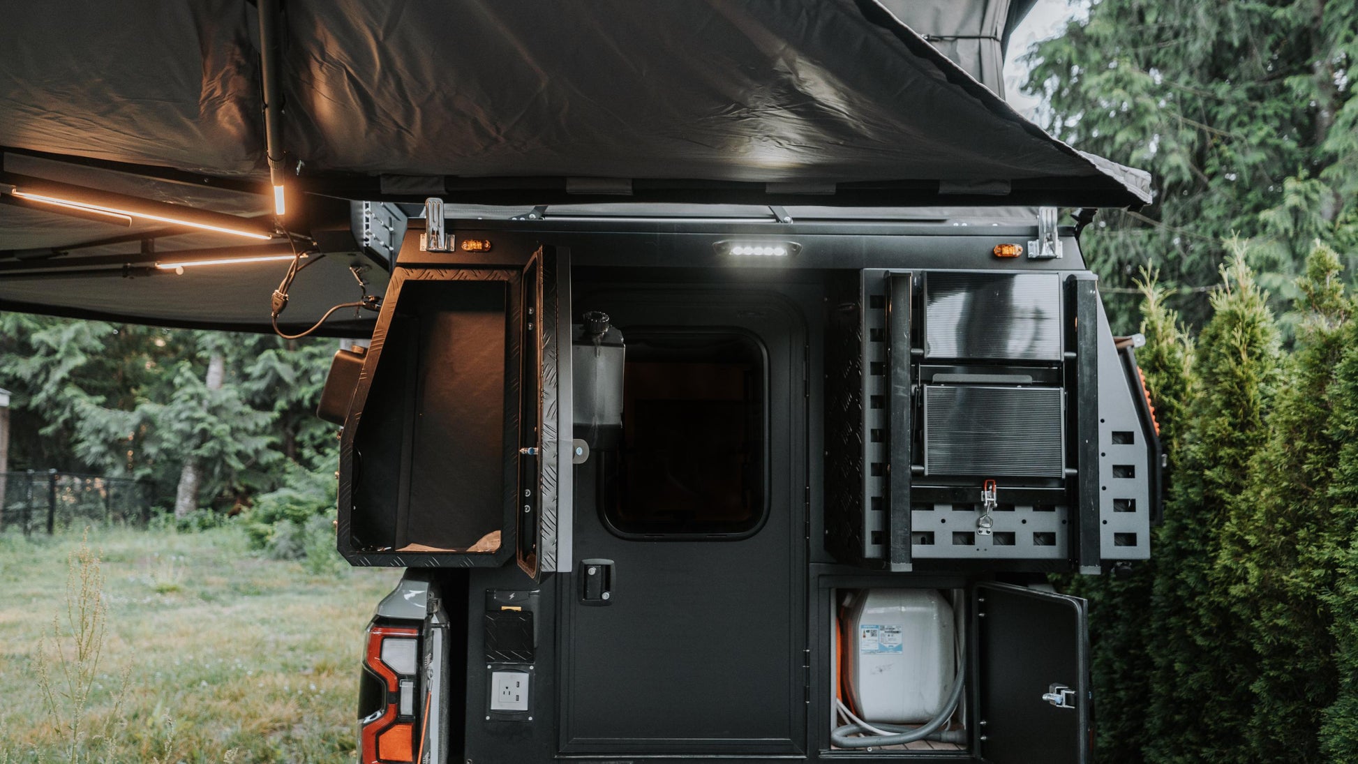 Canopy Camper Set Up