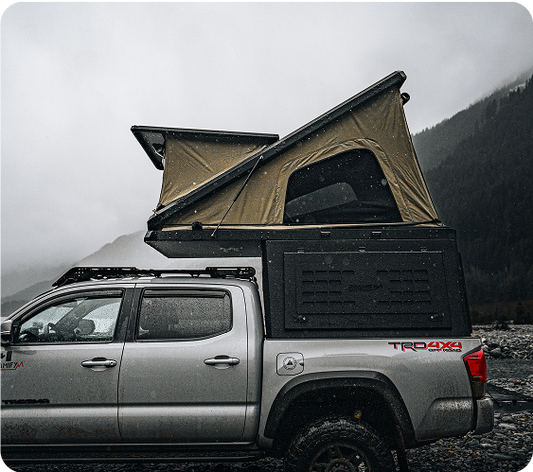 2016-2023 Tacoma 5ft Box Dual Wedge Extra Tall No Windows